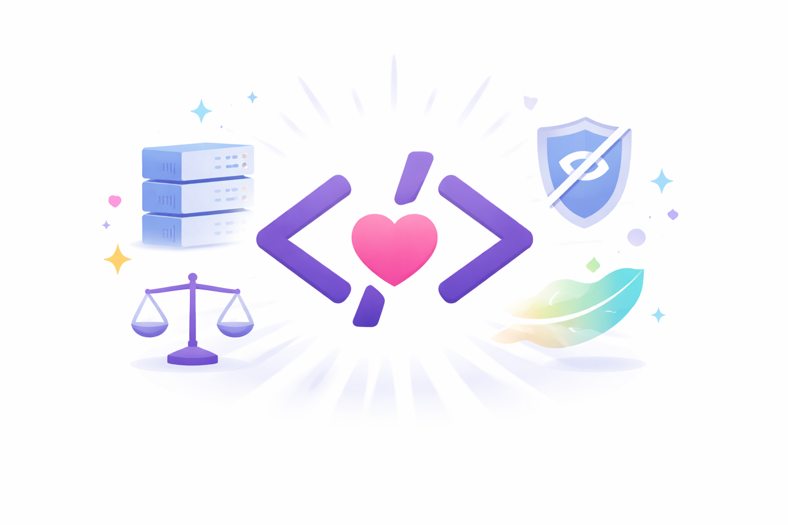 Shield icon protecting user data from invasive analytics trackers